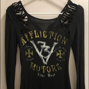 Affliction long sleeve shirt